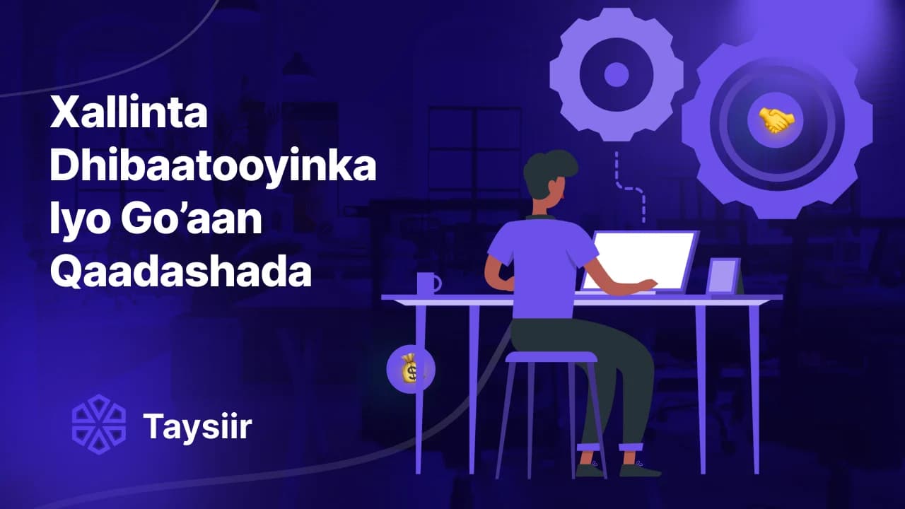 Xallinta Dhibaatooyinka Iyo Go’aan Qaadashada